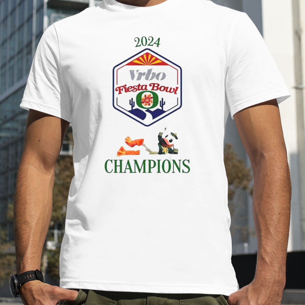 Ducks 2024 Vrbo Fiesta Bowl Champions Shirt