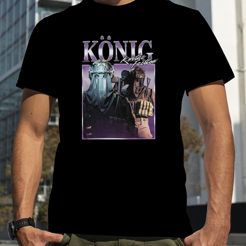 Hottopic Call Of Duty Konig Kortac Faction T-Shirt