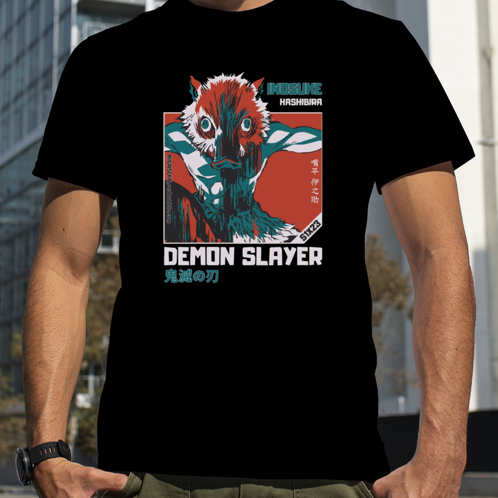 Inosuke Hashibira Ikigaisekai Kny Demon Slayer shirt