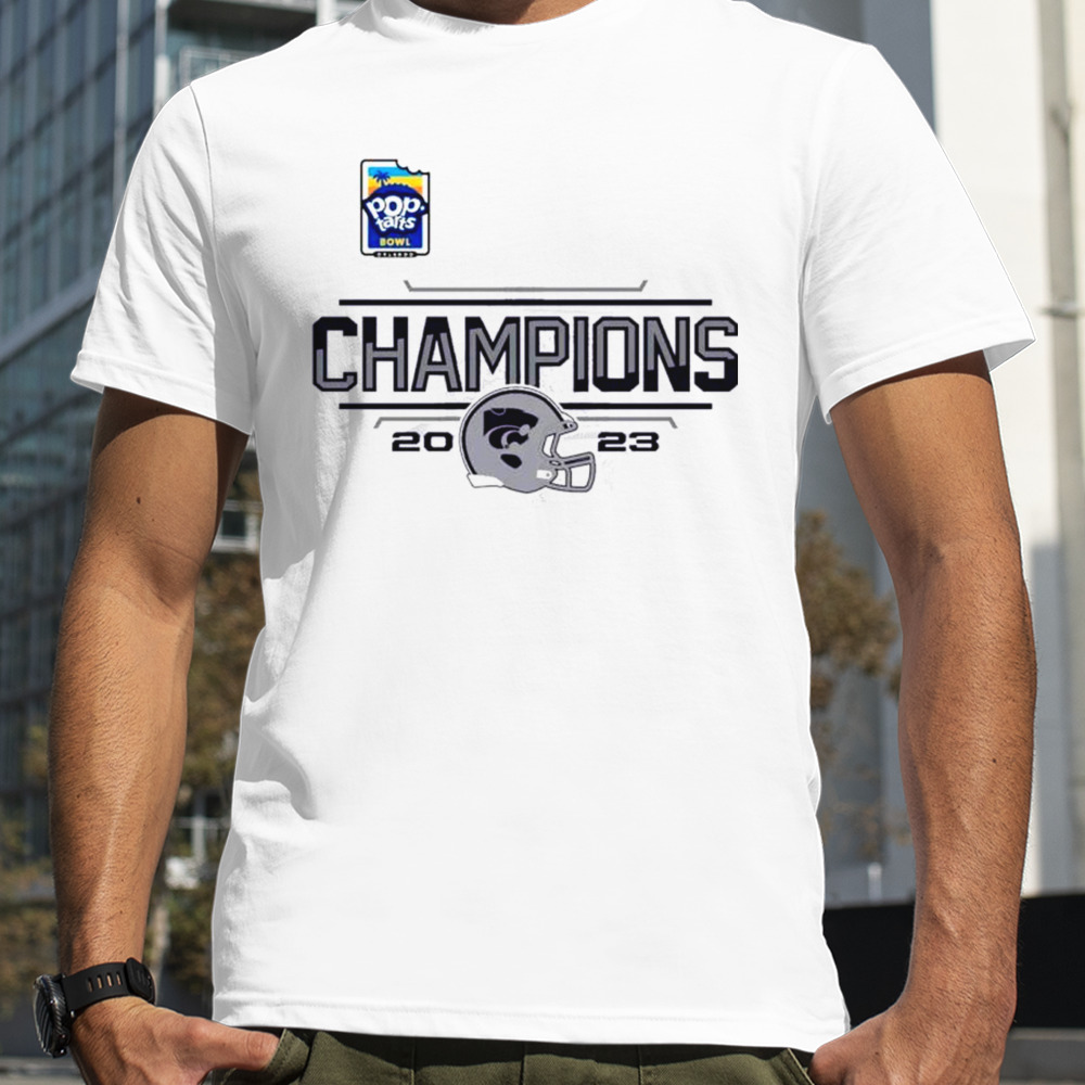 K-State Wildcats 2023 Pop Tarts Bowl champions shirt