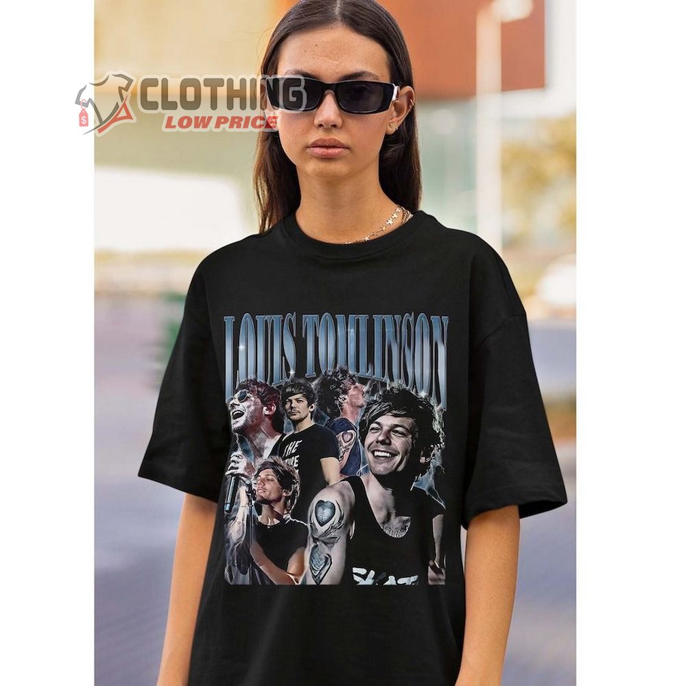 Louis Tomlinson Vintage Merch, Louis Tomlinson Graphic Tee, Louis Tomlinson Tour 2024 Shirt