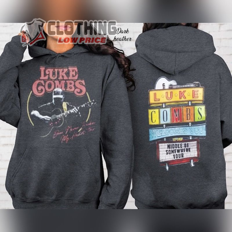 Luke Combs T- Shirt, Luke Combs Guitar Sweatshirt, Luke Comb Tour Hoodie, Luke Combs Merch