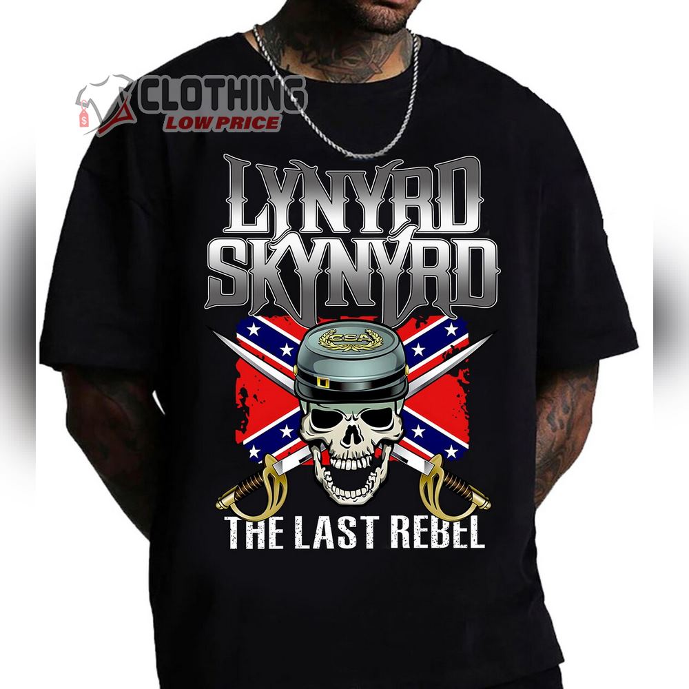 Lynyrd Skynyrd 2024 Live Concert Retro Merch, Vintage Lynyrd Skynyrd 2024 Concert Tee, Lynyrd Skynyrd Unisex T-Shirt, Retro Lynyrd Skynyrd Shirts, Lynyrd Skynyrd Skull Graphic Tee Merch