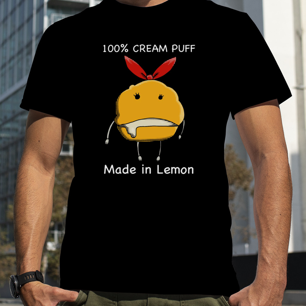 Mashle Anime 100 Made In Lemon Irvine Cream shirt