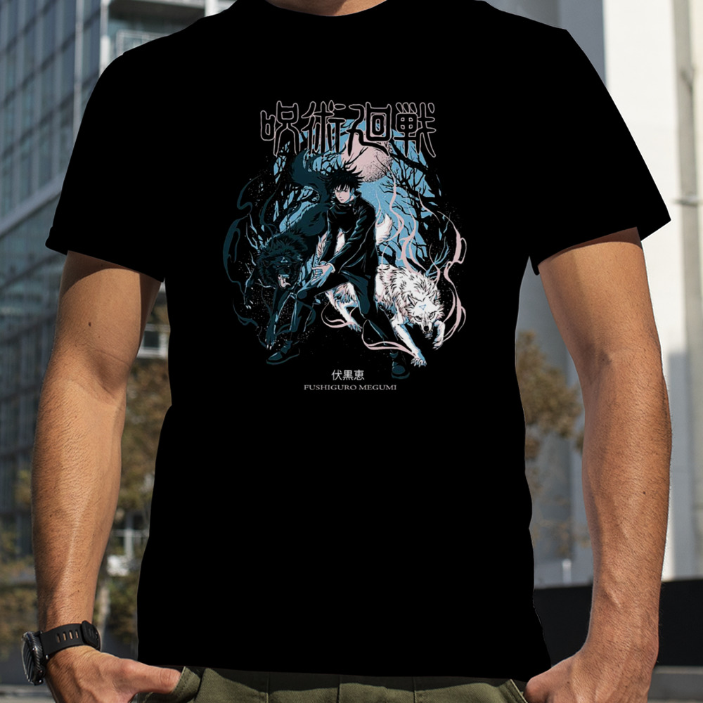 Megumi And The Wolves Fushiguro Jujutsu Kaisen shirt