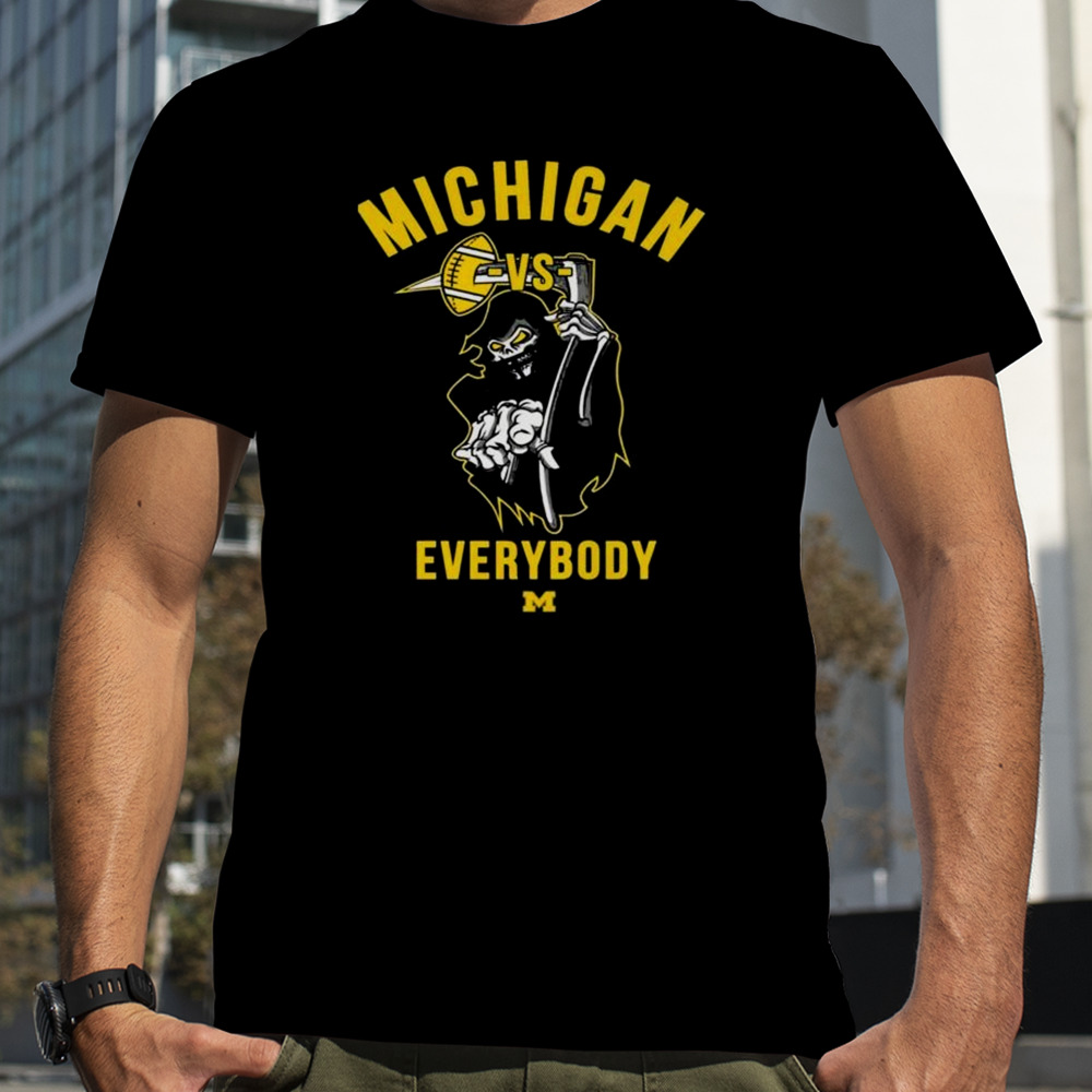 Michigan Vs Everybody Death T-shirt