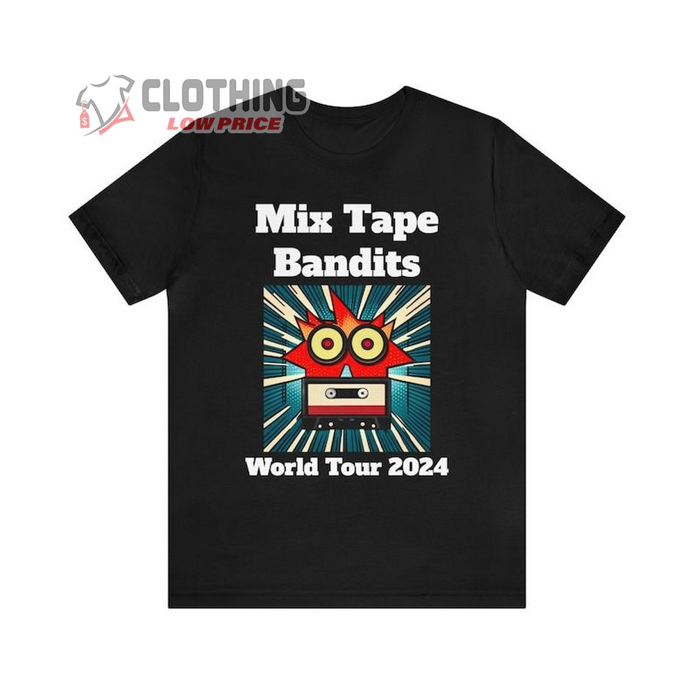 Mix Tape Bandits World Tour 2024 Shirt, Mix Tape Bandits Tee