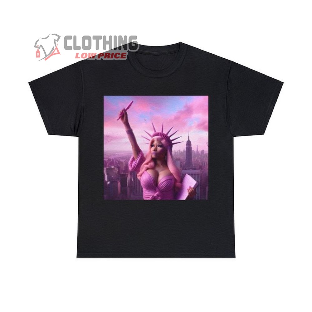 Nicki Minaj Pink Friday 2 Gag City T-Shirt, Nicki Minaj World Tour 2024 Merch, Nicki Minaj Album Tee, Nicki Minaj Gift For Fan