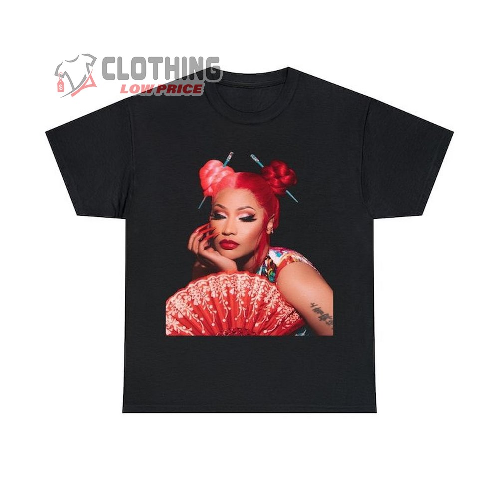 Nicki Minaj Red Ruby Da T-Shirt, Nicki Minaj World Tour 2024 Merch, Nicki Minaj Album Tee, Nicki Minaj Gift For Fan