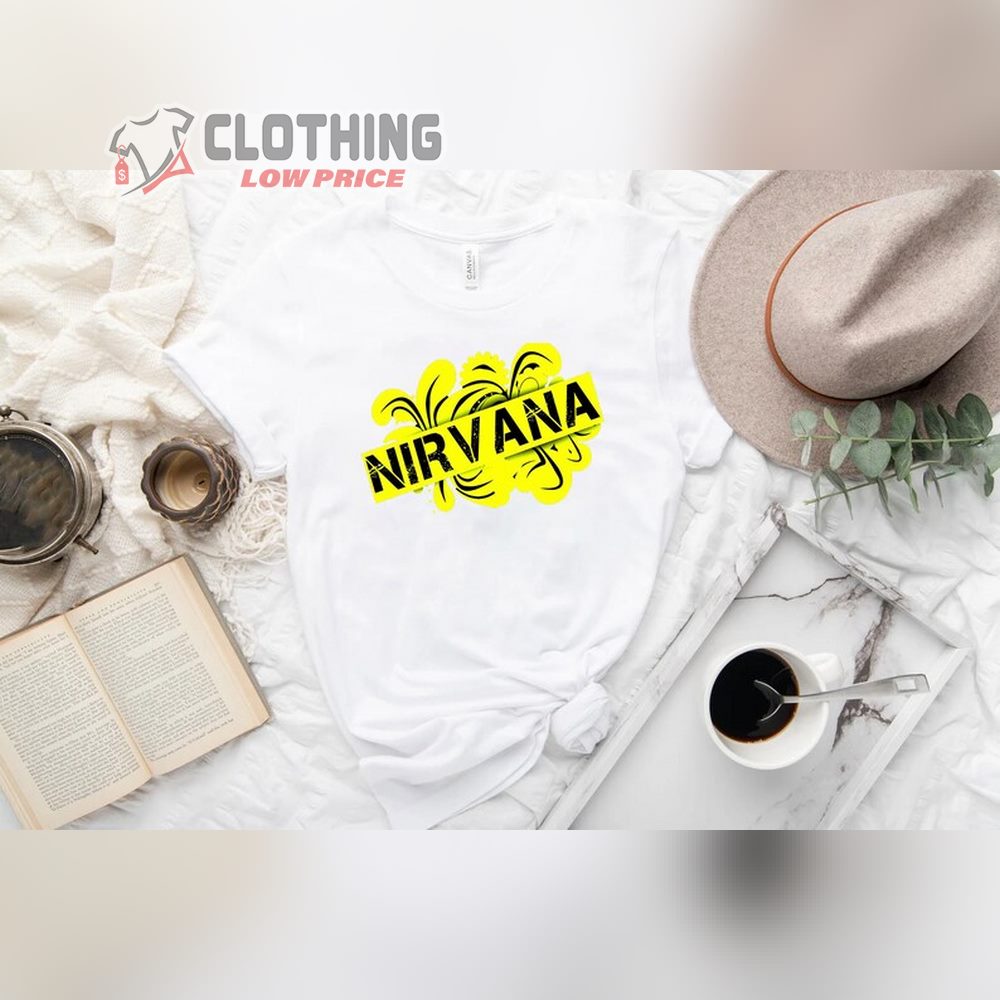 Nirvana In Bloom Song T-Shirt, Nevermind Album Merch, Nirvana Unisex Shirts, Inspired Nirvana Graphic Tee Merch