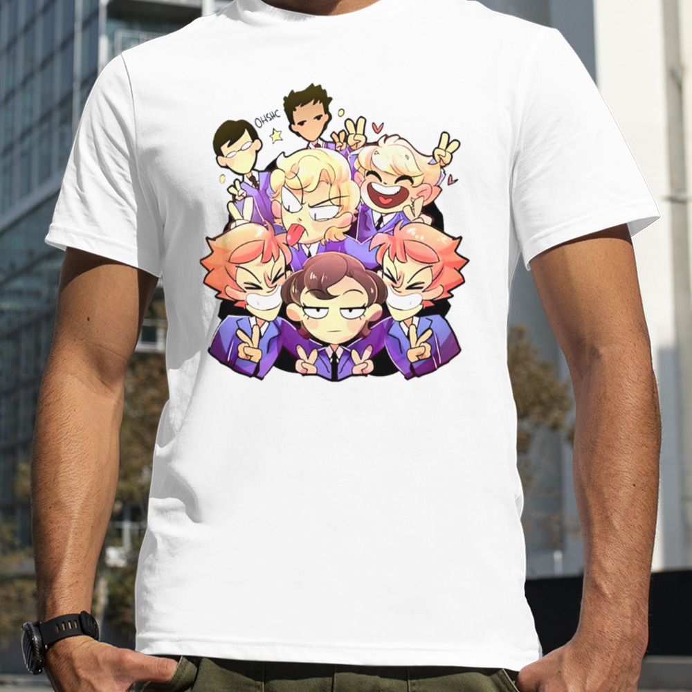 Ohshc Funny Chibi Ouran Highschool Host Club shirt