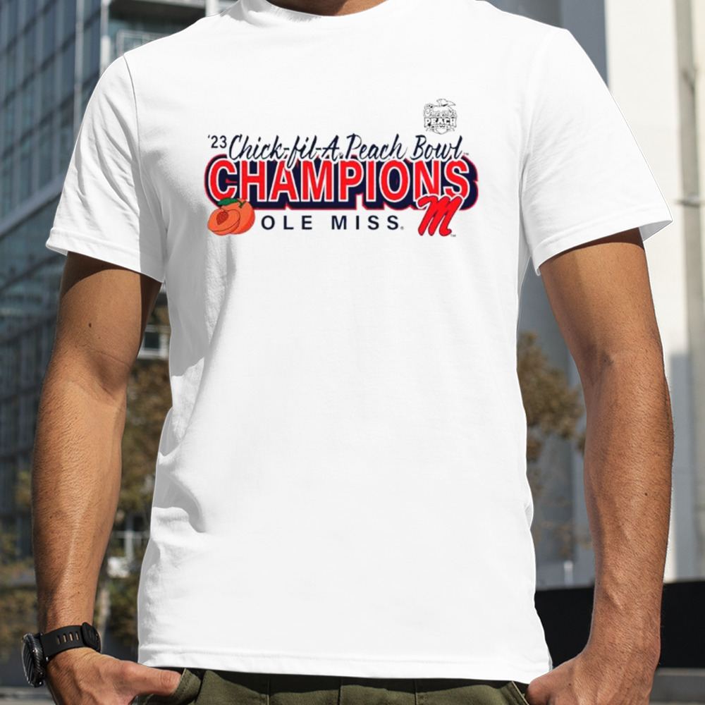 Ole Miss Rebels 2023 Peach Bowl Champions Superior Ability shirt