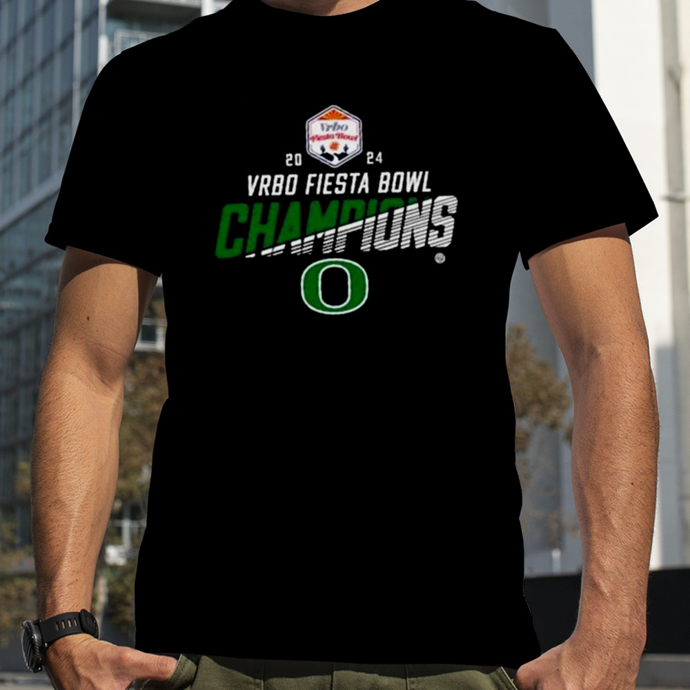 Oregon Ducks 2024 Vrbo Fiesta Bowl Champions T-shirt