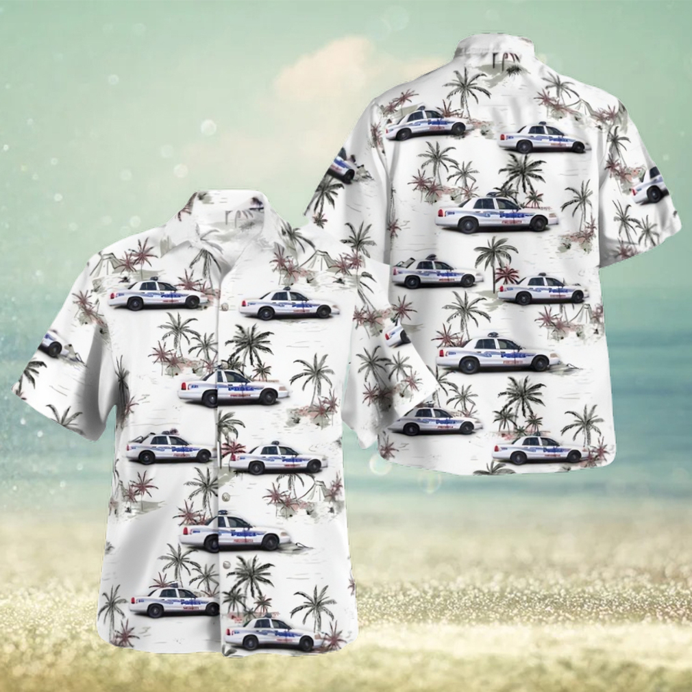 Portsmouth Ohio Police Department 2006 Ford Police Interceptor Hawaiian Shirt - Limotees