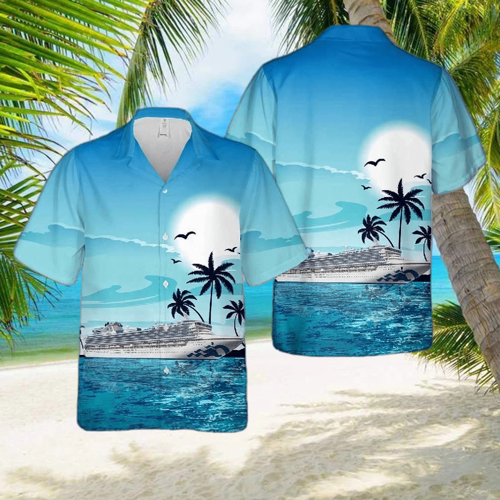 Princess Cruises Sapphire Hawaiian Shirt - Limotees