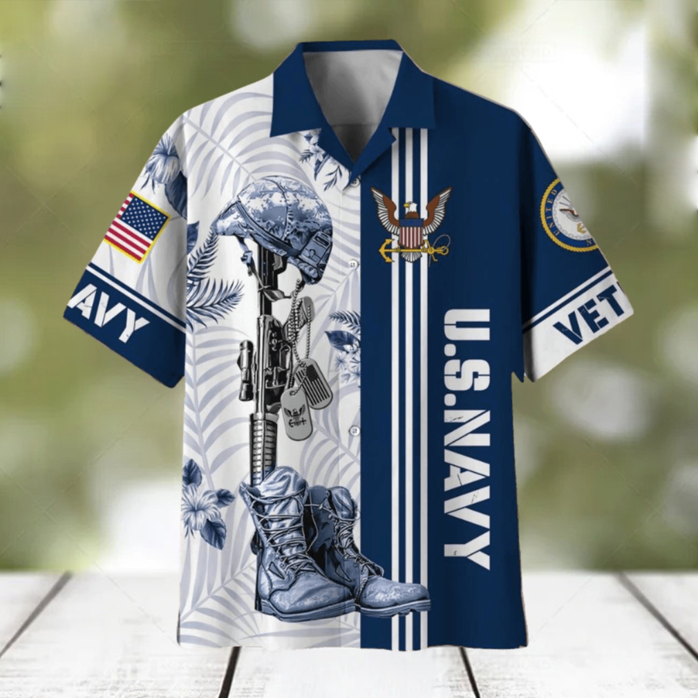 Proudly Served Islander US Navy Hawaiian Shirt Veteran - Limotees