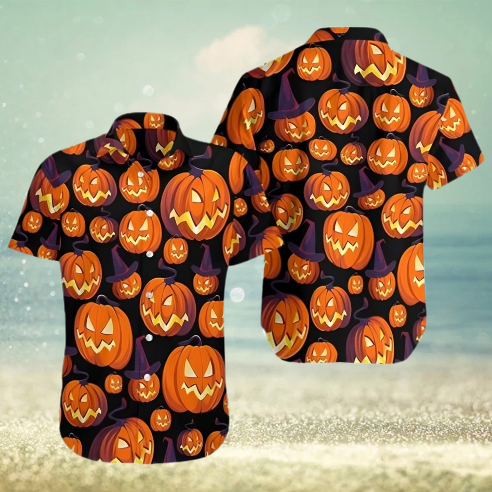 Pumpkin Funny Halloween Hawaiian Shirt - Limotees