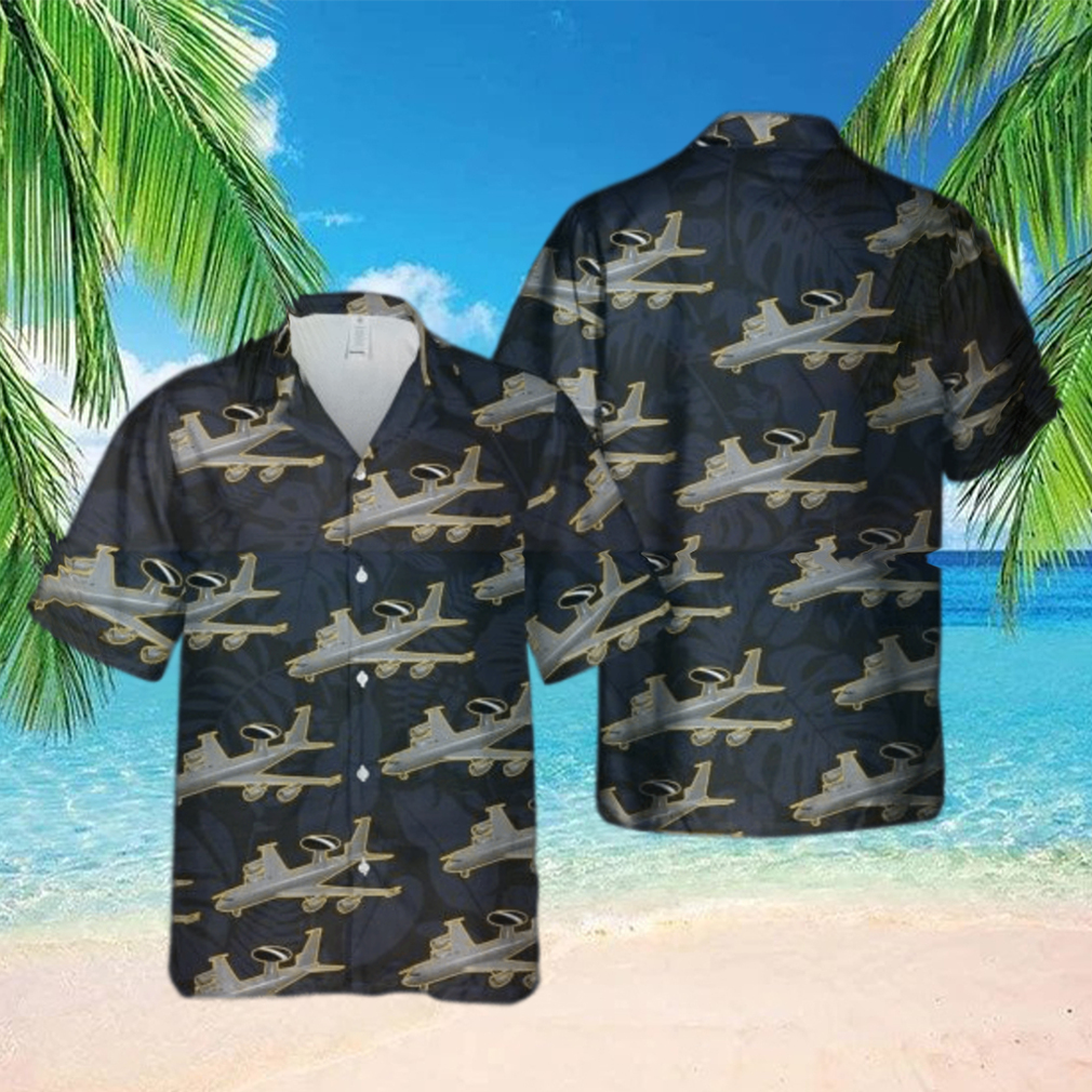 RAF Boeing E 3D Sentry AEW1 Hawaiian Shirt Summer Aloha - Limotees