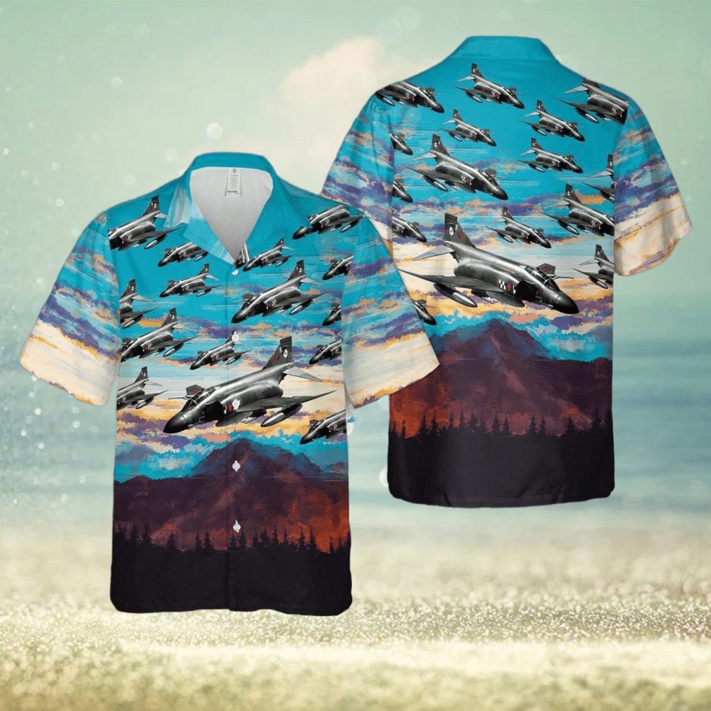 RAF Phantom FG 1 Hawaiian Shirt hawaiisn shirt - Limotees