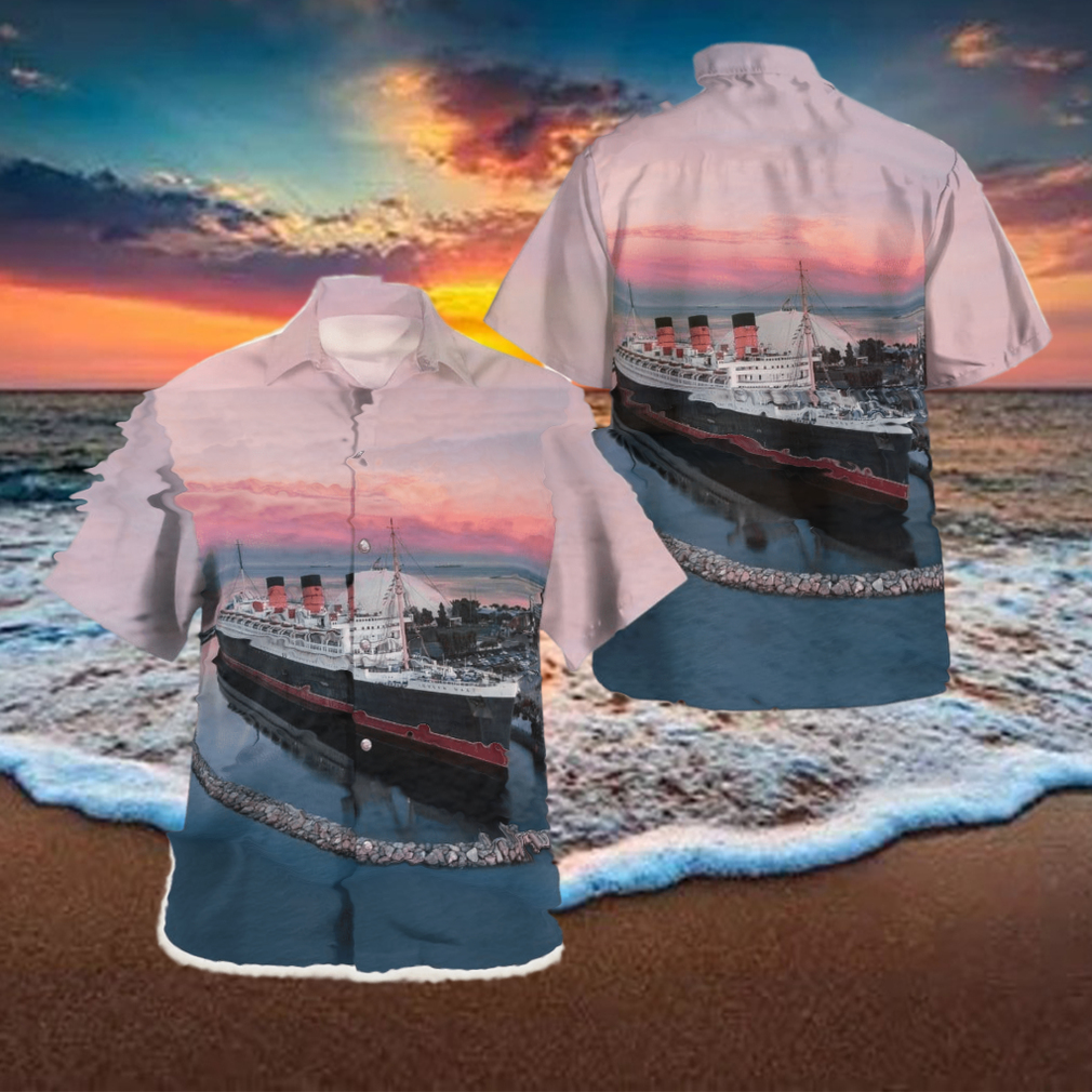 RMS Queen Mary Hawaiian Shirt - Limotees