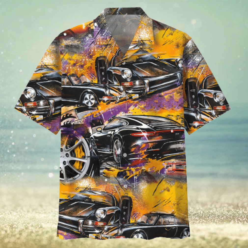 Racing Car Hawaiian Shirt - Limotees