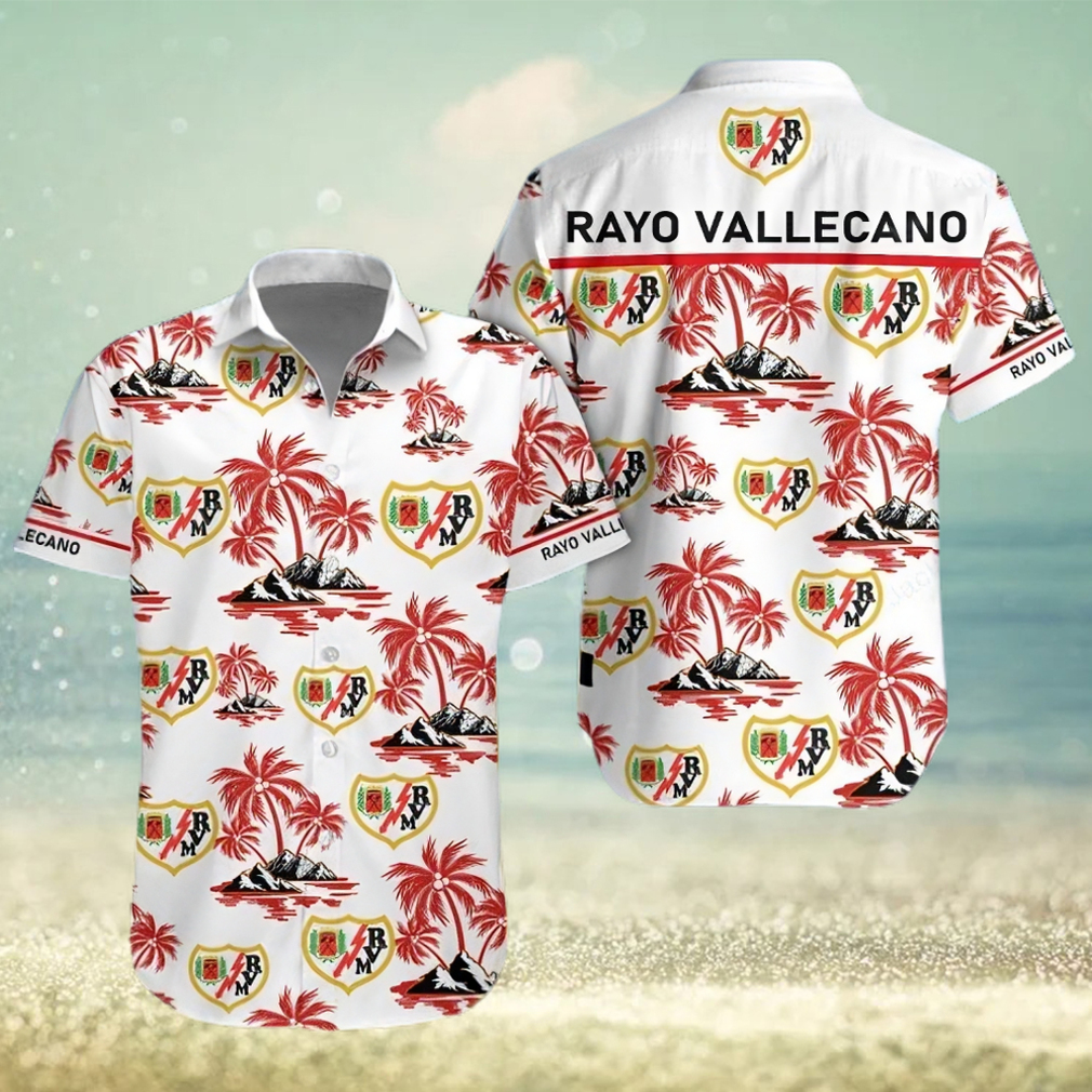 Rayo Vallecano Laliga Hawaiian Shirt - Limotees