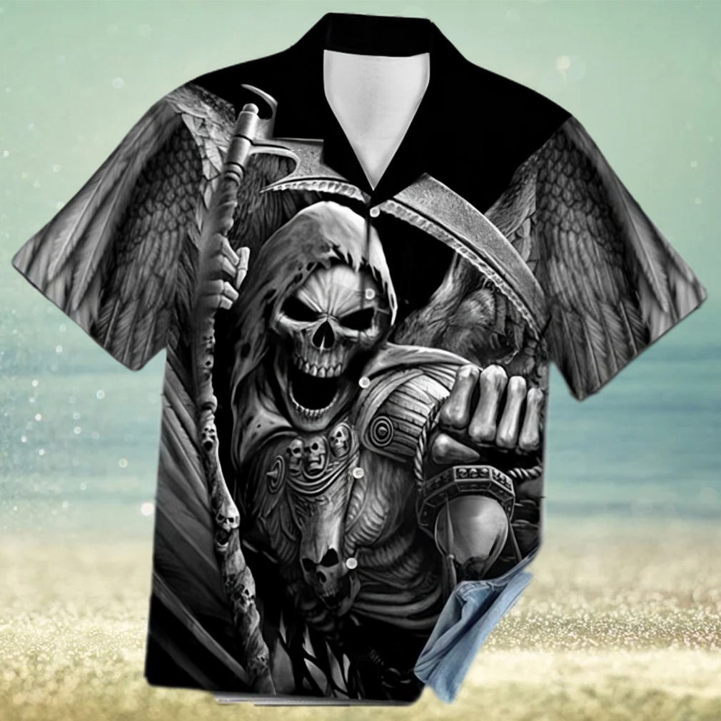 Reaper Skull G5811 Hawaiian Shirt - Limotees