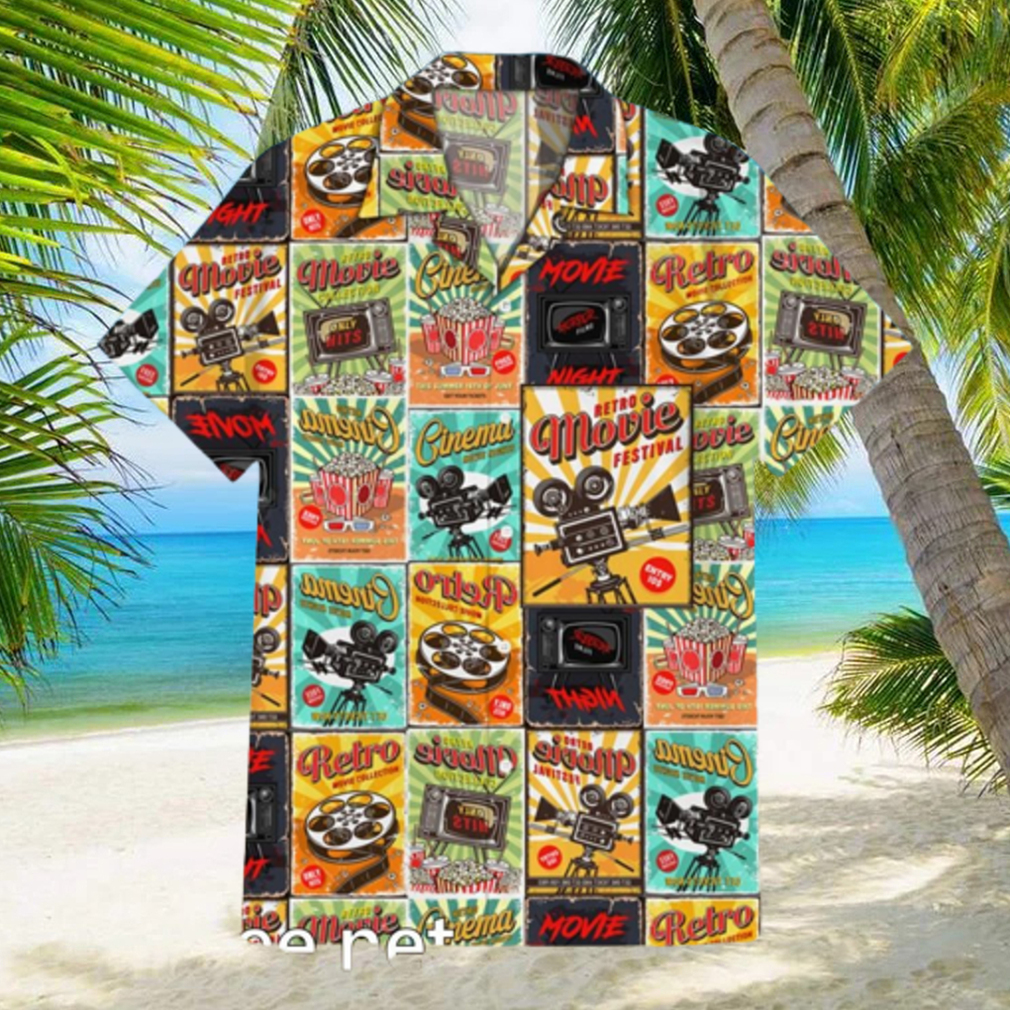 Retro Movie Festival Hawaiian Shirt - Limotees