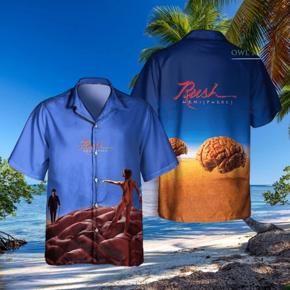 Rush Rock Band Hemispheres Album Hawaiian Shirt - Limotees