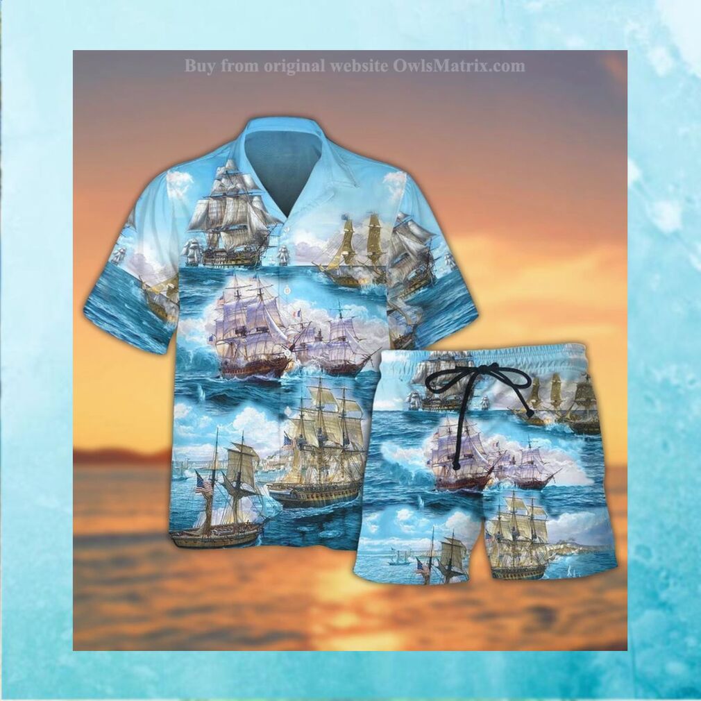 Sail go to the sea hawaiian shirt - Limotees