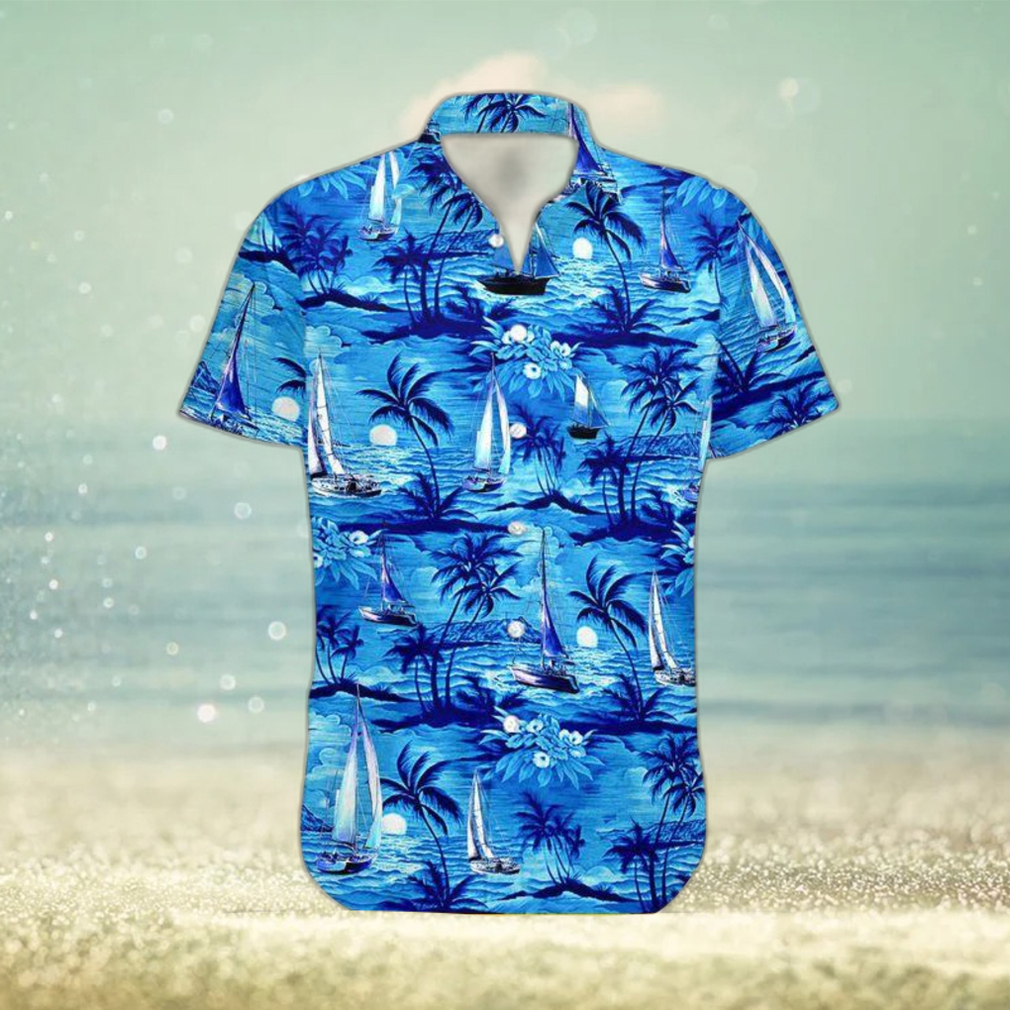 Sailing Hawaii 3d Limited Edition Leobees 3D Awesome Hawaiian Shirt - Limotees