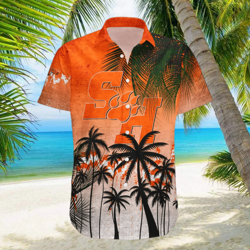 Sam Houston State Bearkats 3D Hawaiian Shirt - Limotees