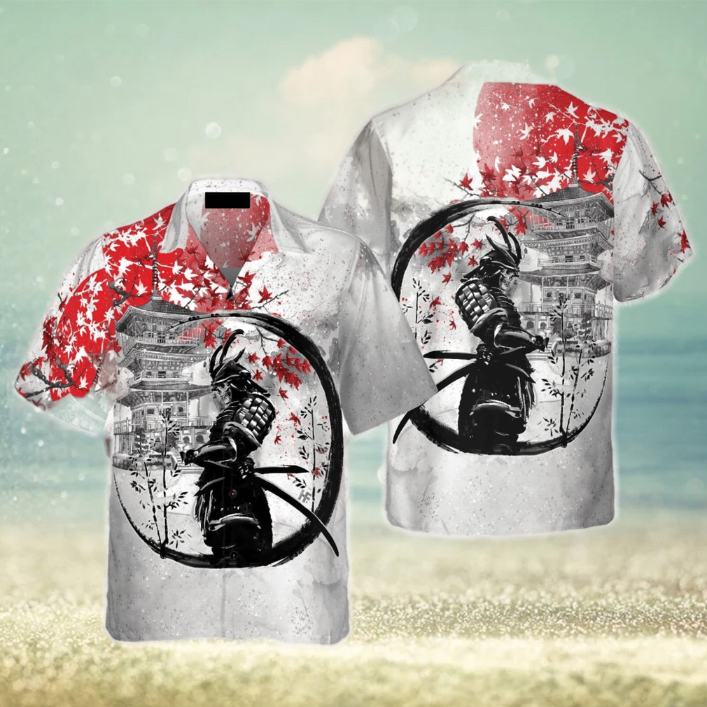 Samurai Skull Warrior Hawaiian Shirt - Limotees