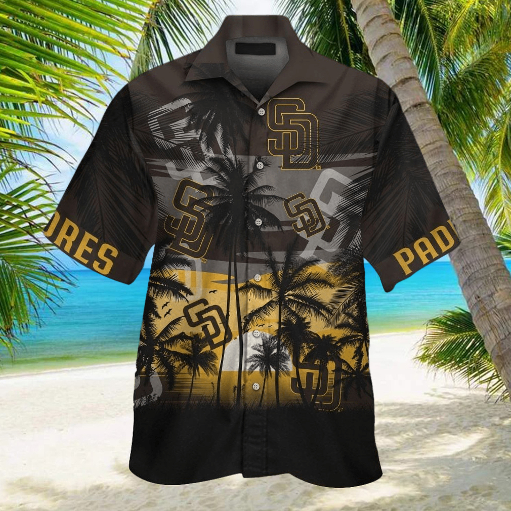 San Diego Padres MLB Hawaiian Shirt Tropical Aloha hawaiian shirt - Limotees