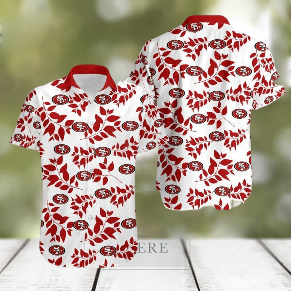 San Francisco 49ers Limited Edition Leaves Hawaiian Shirt For Men And Women - Limotees