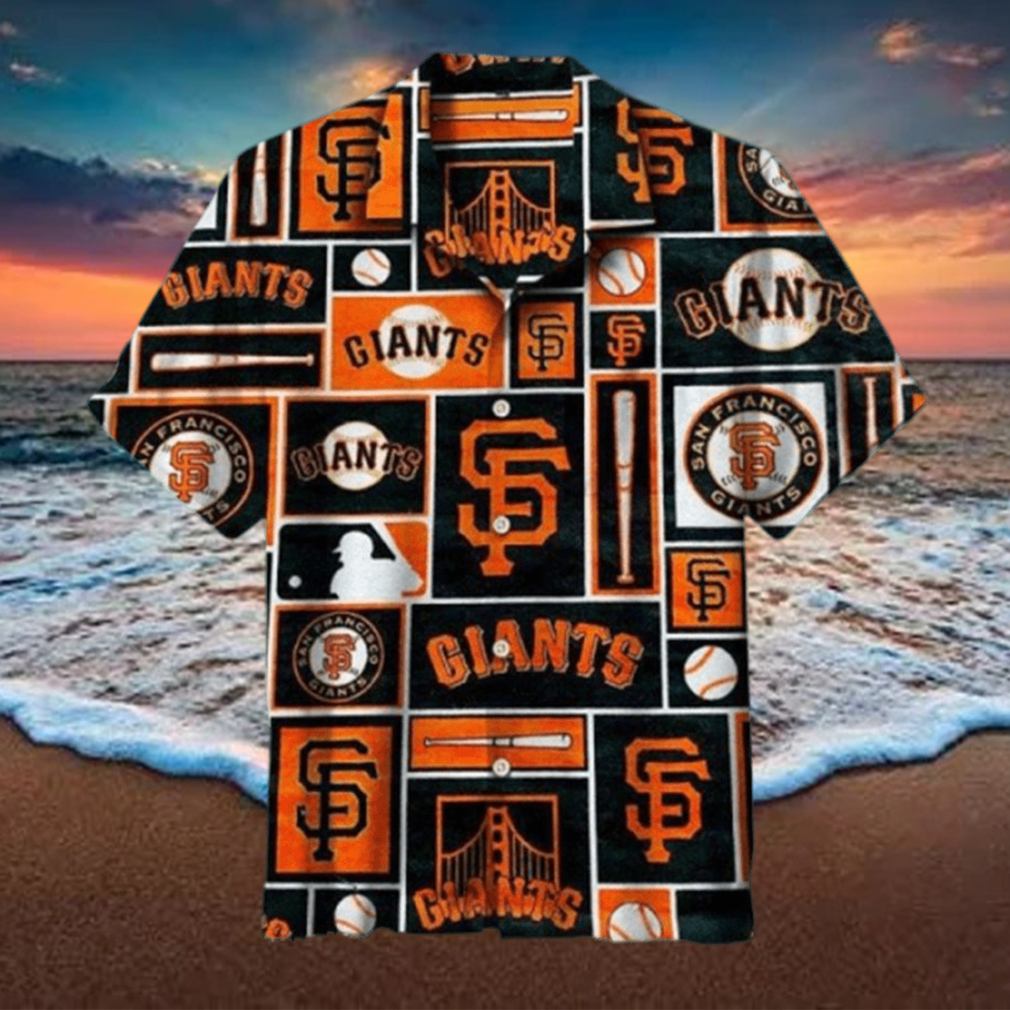 San Francisco Giants Baseball MLB Cool Hawaiian Shirts 49ers Hawaiian Shirt Hawaiian Gift Hawaiian Beach Short - Limotees