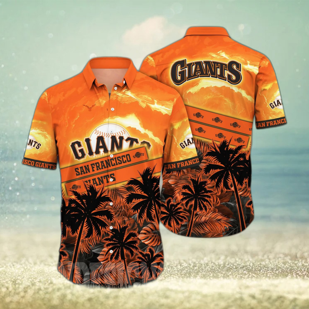 San Francisco Giants MLB Flower Classic Full Print Hawaiian Shirt - Limotees