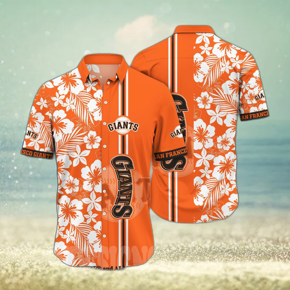 San Francisco Giants MLB Flower Unisex Full Printed Hawaiian Shirt - Limotees