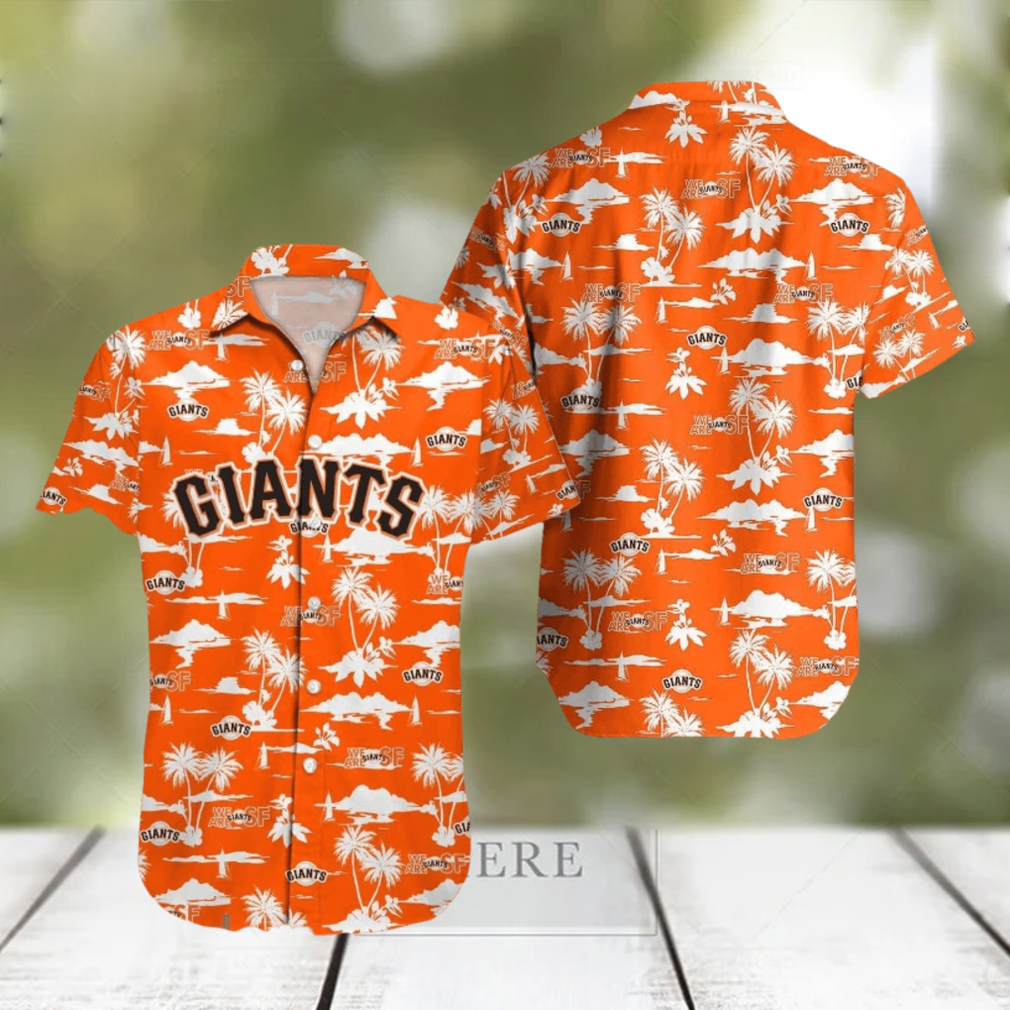 San Francisco Giants MLB Hawaiian Shirt Coconut Pattern Shirt - Limotees