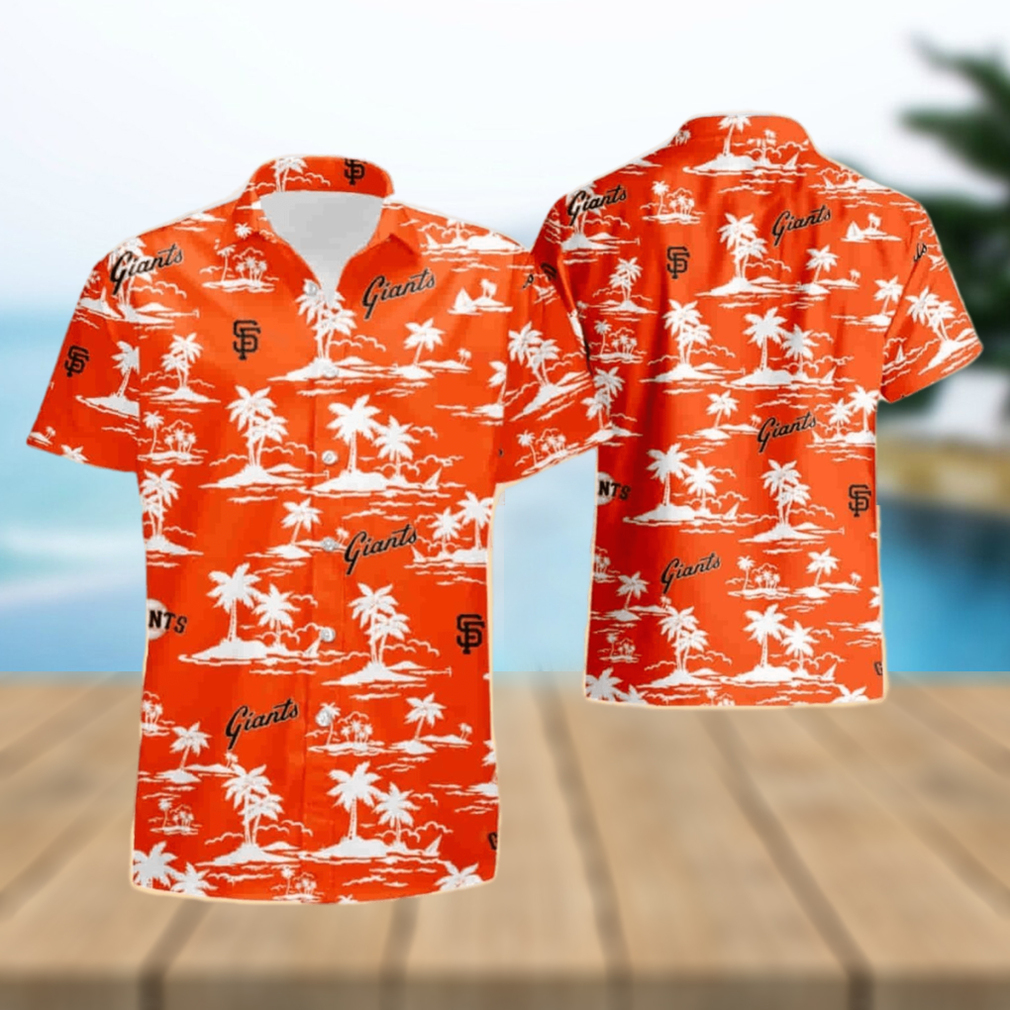 San Francisco Giants Mlb Short Sleeve Aloha Hawaiian Shirt - Limotees