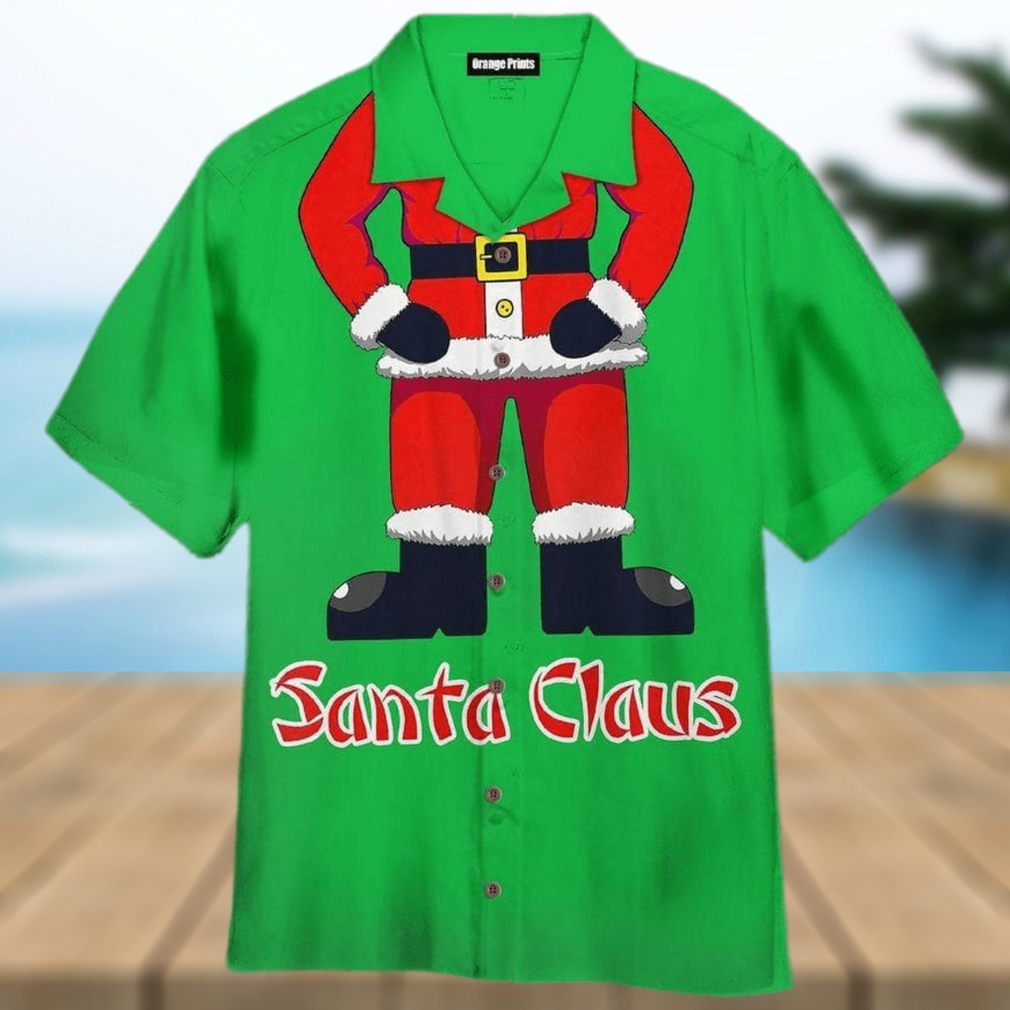 Santa Claus Aloha Printed 3D Hawaiian Shirt For Men Women - Limotees