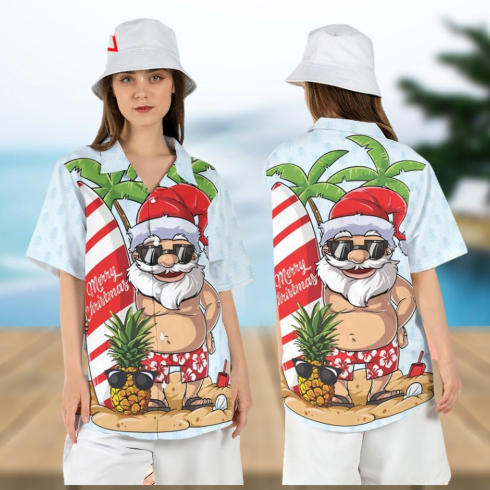 Santa Claus Christmas Hawaiian Shirt - Limotees