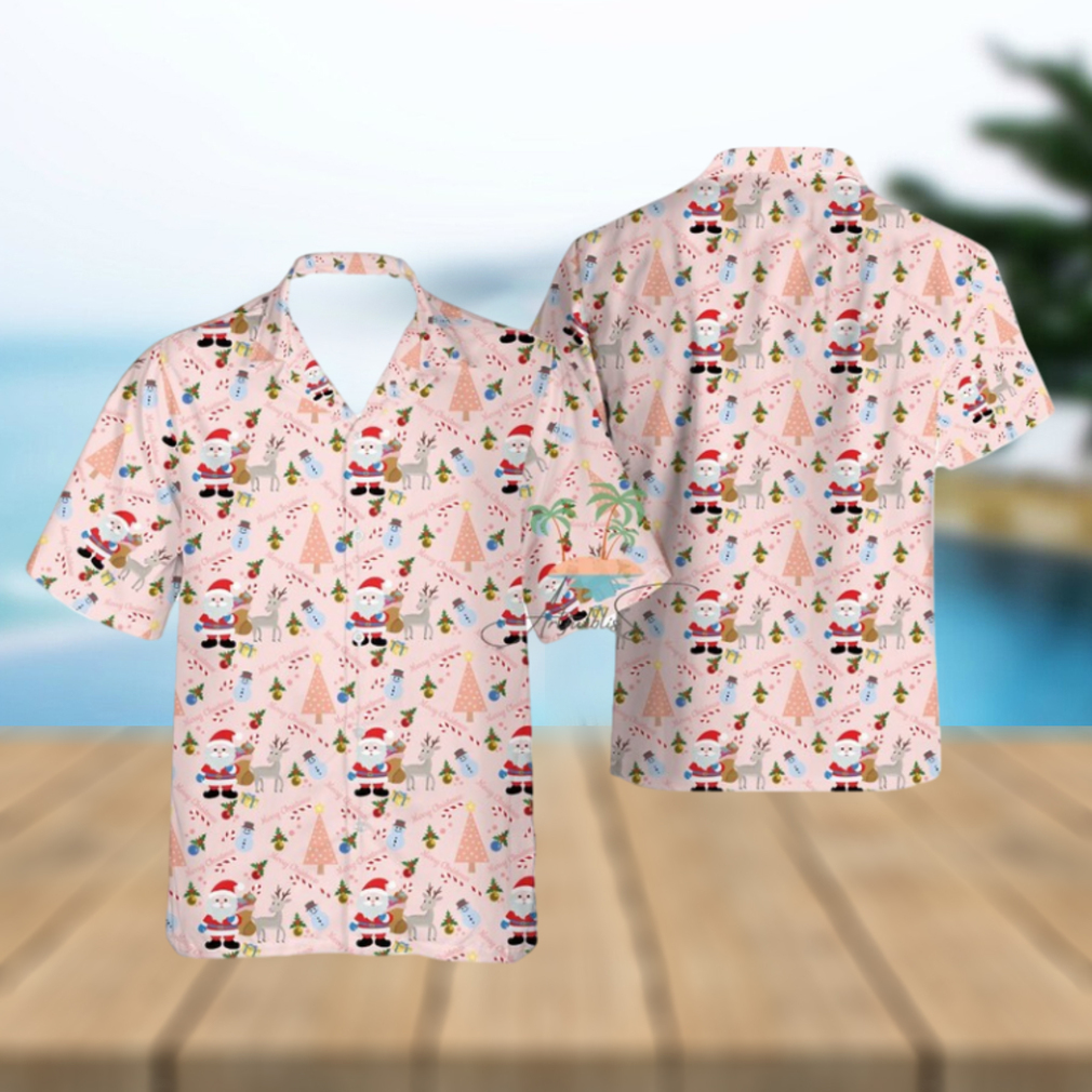 Santa Claus Hawaiian Shirt, Merry Christmas Santa Claus Hawaii Shirt - Limotees