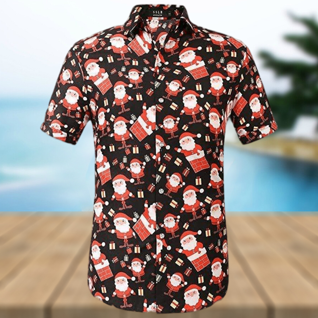 Santa Claus Holiday Party Christmas Hawaiian Shirt - Limotees