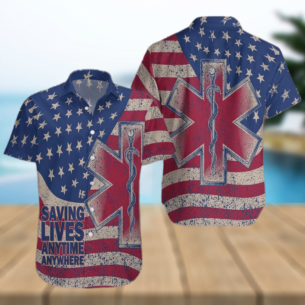 Saving Lives Anytime Unisex Hawaiian Shirt - Limotees