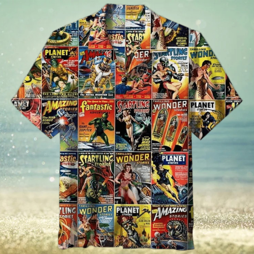 Science Fiction Magazine Hawaiian Shirt - Limotees