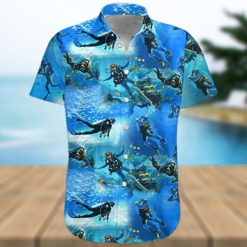 Scuba Diving Hawaiian Shirt - Limotees