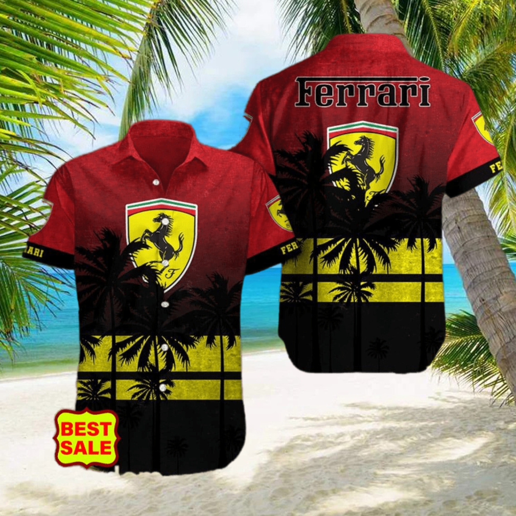 Scuderia Ferrari Logo Sumer Hawaiian Shirt For Men And Women hawaiian shirt - Limotees