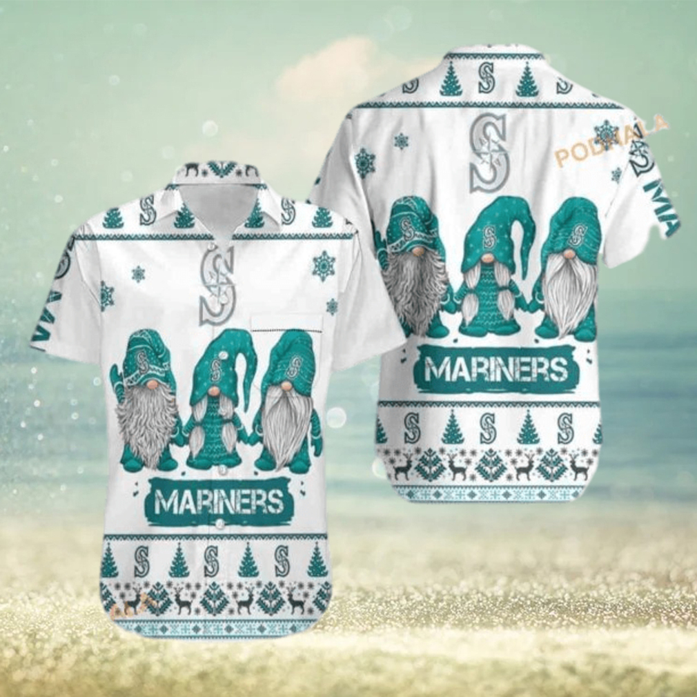 Seattle Mariners MLB Hawaiian Shirt Christmas Gift For Baseball Lovers - Limotees