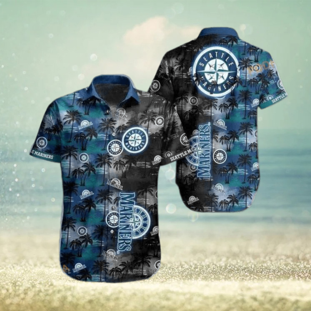 Seattle Mariners MLB Hawaiian Shirt Island Pattern All Over Print - Limotees